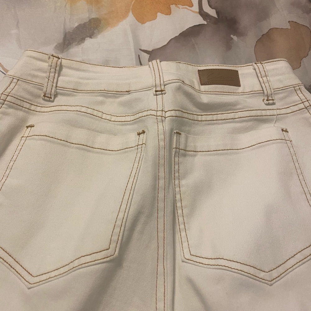White Elan jeans